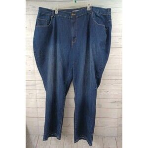 Catherines Right Fit Curvy womens blue denim Jeans Sz 26W